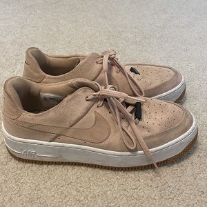 Suede Nike air forces